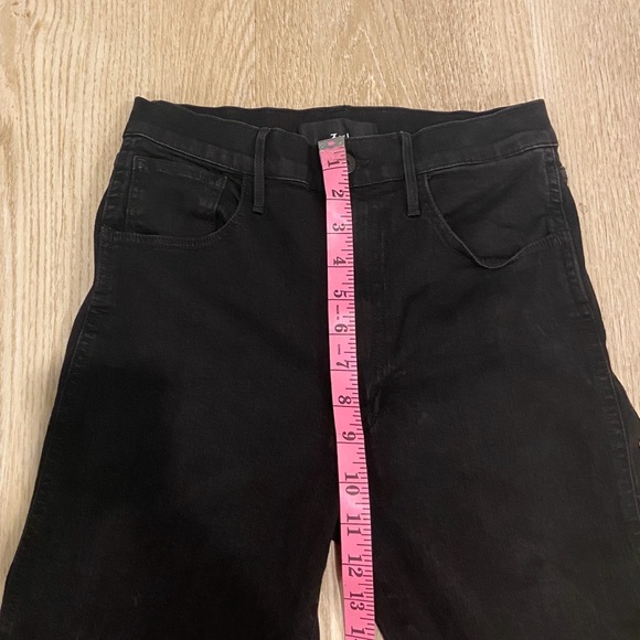 3x1 Adeline Split Flare High Rise Black Jeans - Picture 8 of 10